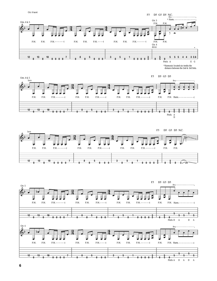 Impending Doom Impending Doom Acoustic Guitar scores gallery preview page 6