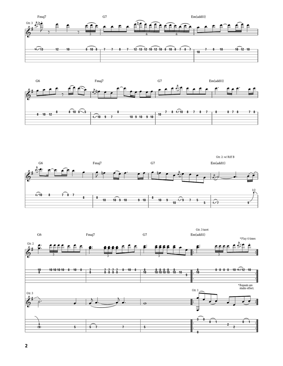 Implements Of Destruction Acoustic Guitar scores gallery preview page 2