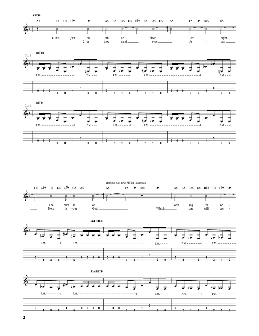 On Broken Glass On Broken Glass Acoustic Guitar scores gallery preview page 2