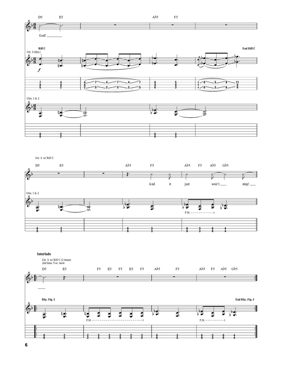 On Broken Glass On Broken Glass Acoustic Guitar scores gallery preview page 6