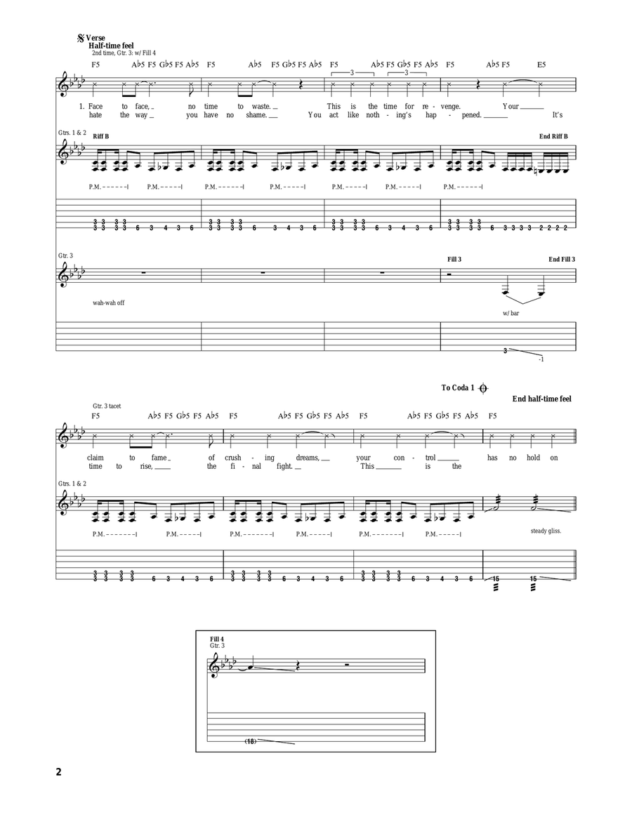 Power Trip Power Trip Acoustic Guitar scores gallery preview page 2