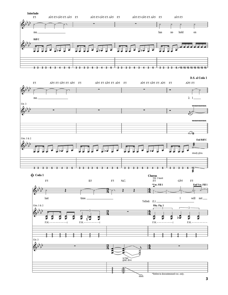 Power Trip Power Trip Acoustic Guitar scores gallery preview page 3