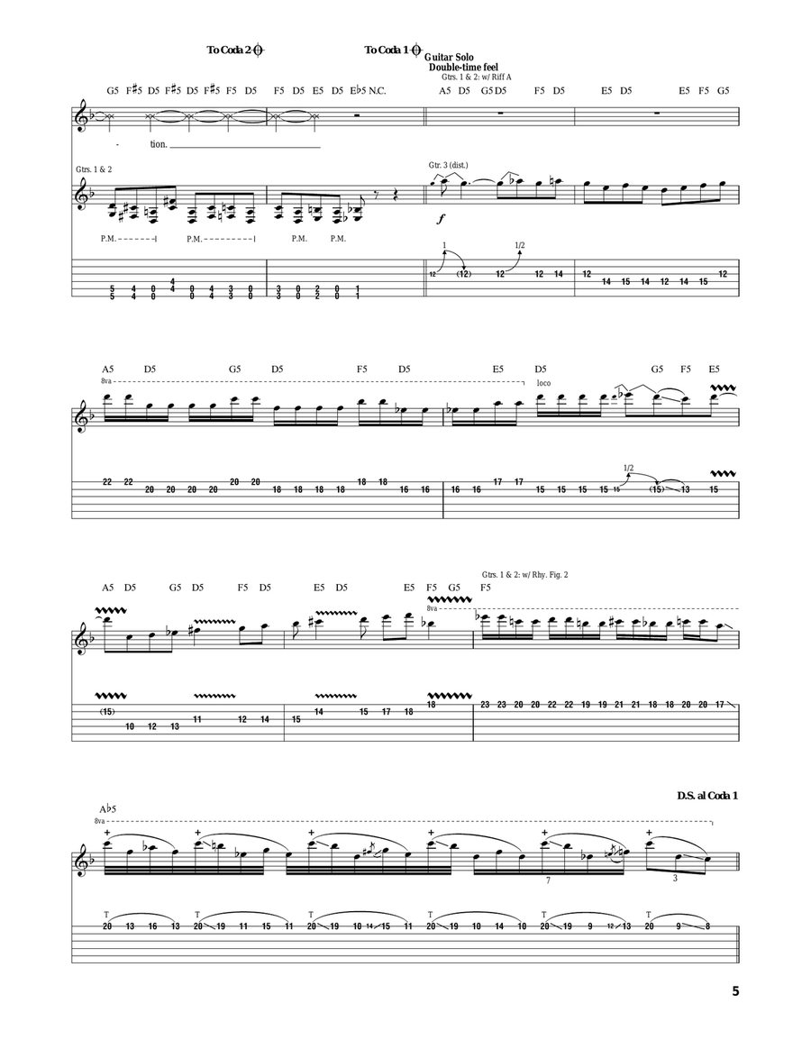 Resurrection Resurrection Acoustic Guitar scores gallery preview page 5