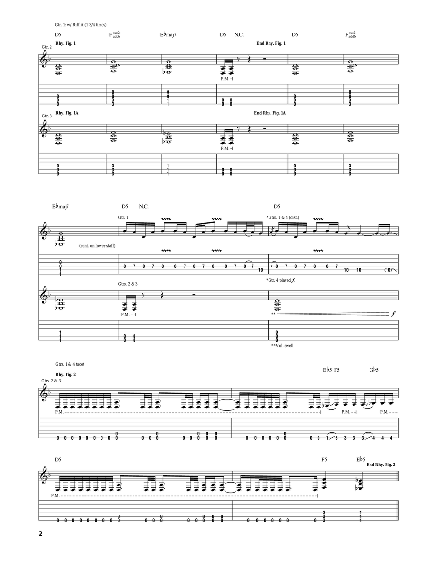 Salvation Salvation Acoustic Guitar scores gallery preview page 2