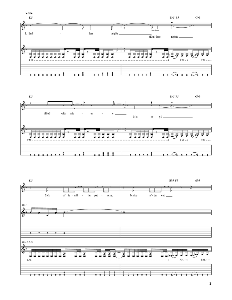 Salvation Salvation Acoustic Guitar scores gallery preview page 3