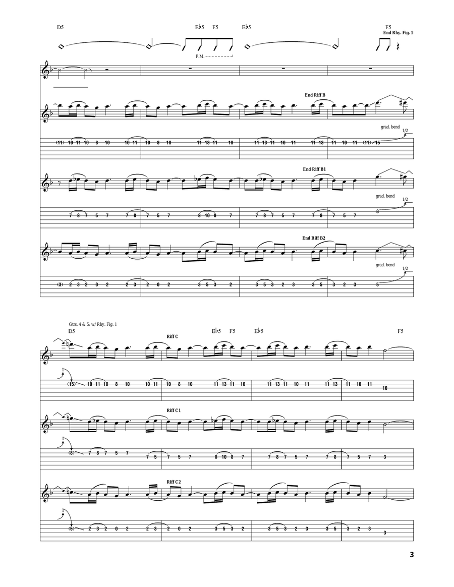 Six Six Acoustic Guitar scores gallery preview page 3