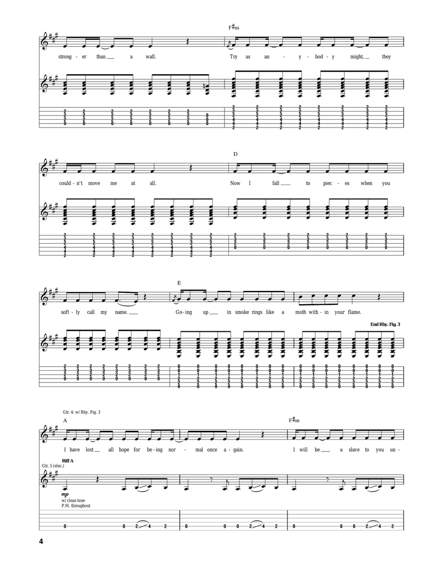 I Don't Want To Let You Go Acoustic Guitar scores gallery preview page 4