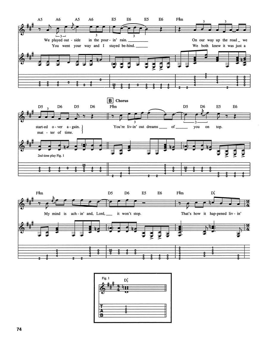 Life By The Drop Life By The Drop Acoustic Guitar scores gallery preview page 2