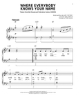 Where Everybody Knows Your Name (arr. Phillip Keveren)