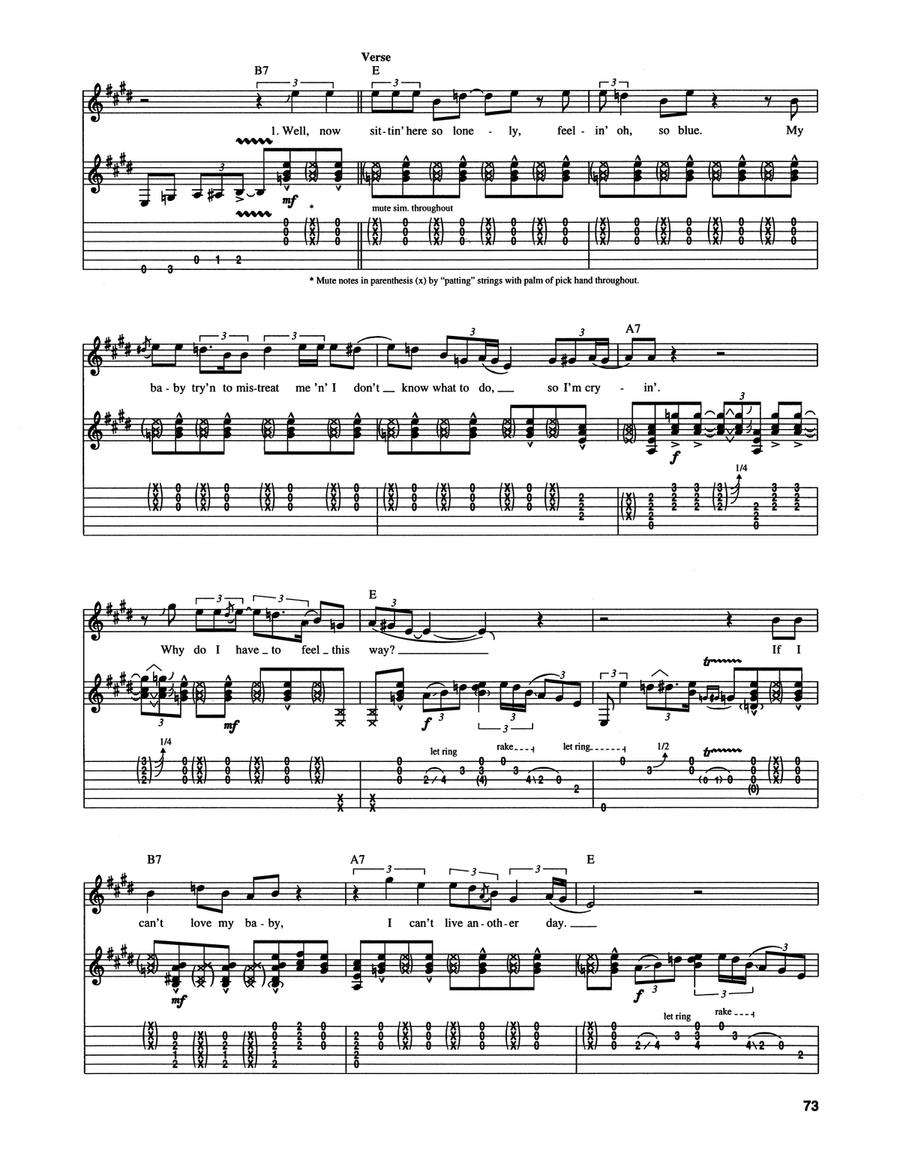 I'm Cryin' I'm Cryin' Acoustic Guitar scores gallery preview page 2