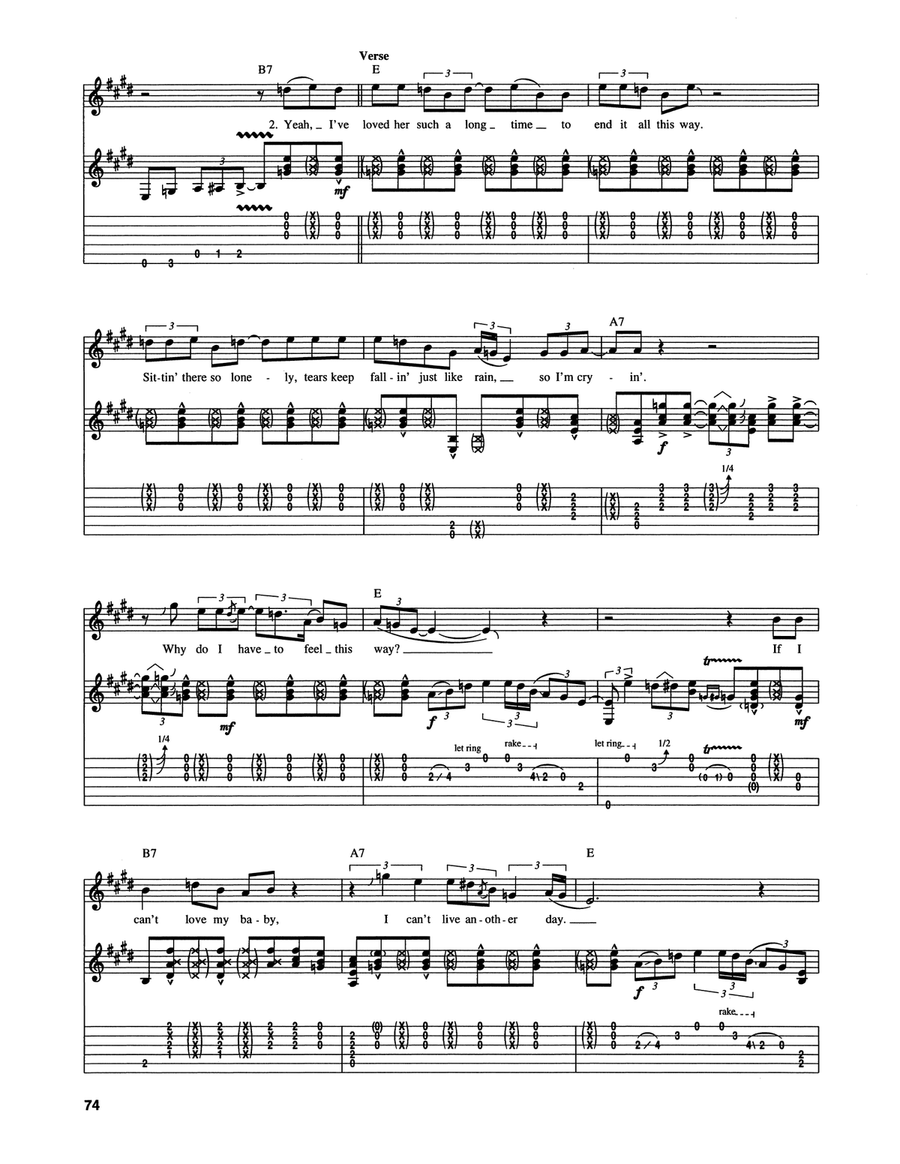 I'm Cryin' I'm Cryin' Acoustic Guitar scores gallery preview page 3