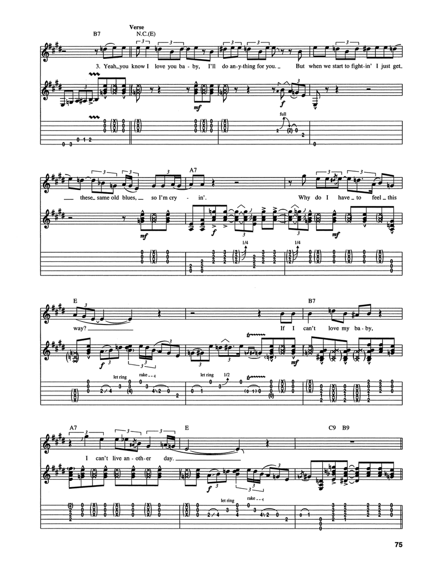 I'm Cryin' I'm Cryin' Acoustic Guitar scores gallery preview page 4