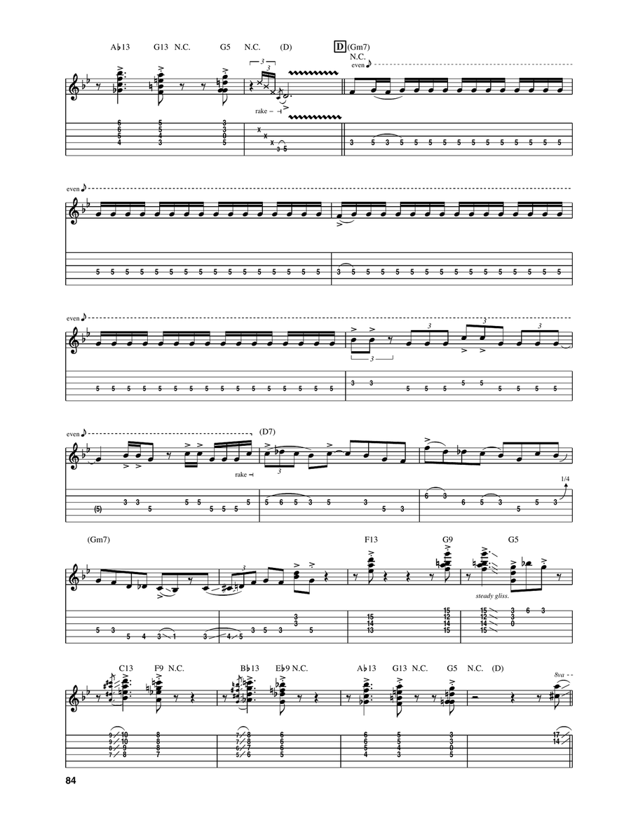 Stang's Swang Stang's Swang Acoustic Guitar scores gallery preview page 3