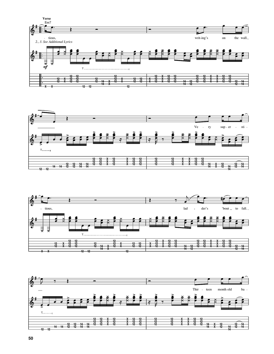 Superstition Superstition Acoustic Guitar scores gallery preview page 2