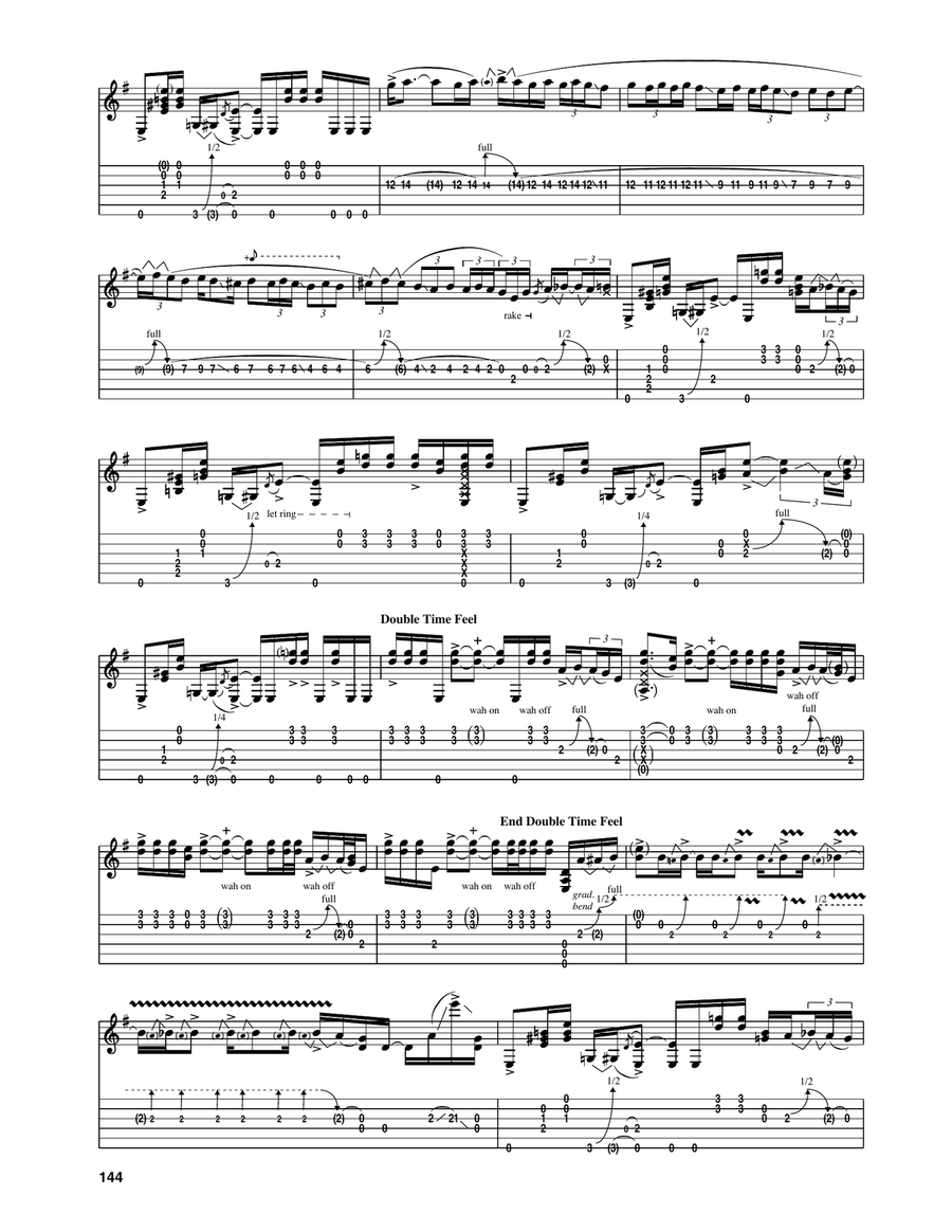 Voodoo Chile Voodoo Chile Acoustic Guitar scores gallery preview page 6