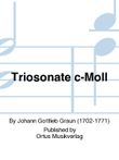 Triosonate c-Moll