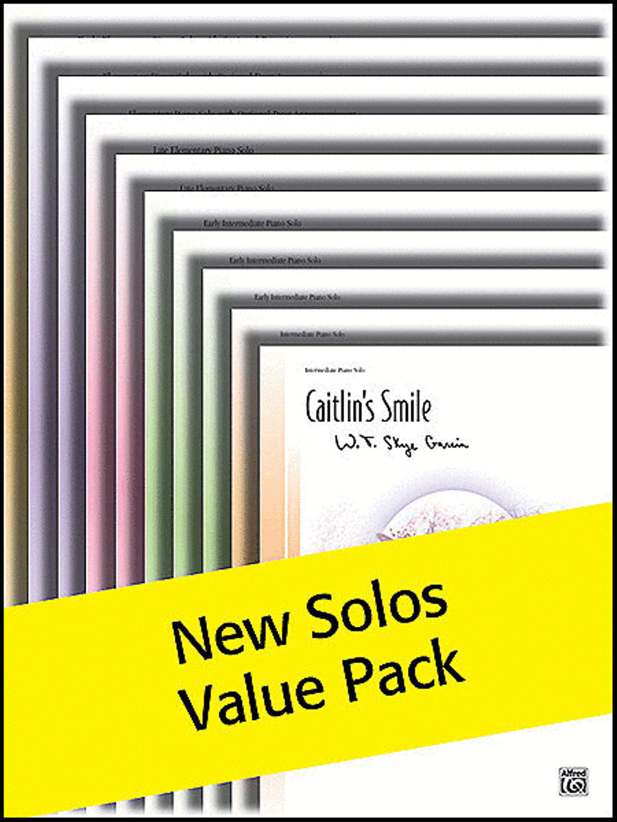 New Sheet Solos 2010 (Value Pack) Easy Piano scores gallery preview page 1