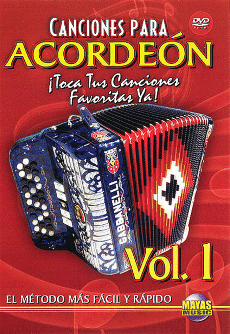 Canciones para Acordeón Vol. 1 Accordion scores gallery preview page 1
