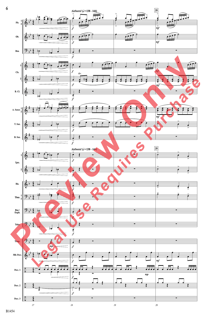 Kitty Hawk, 1903 Concert Band scores gallery preview page 6