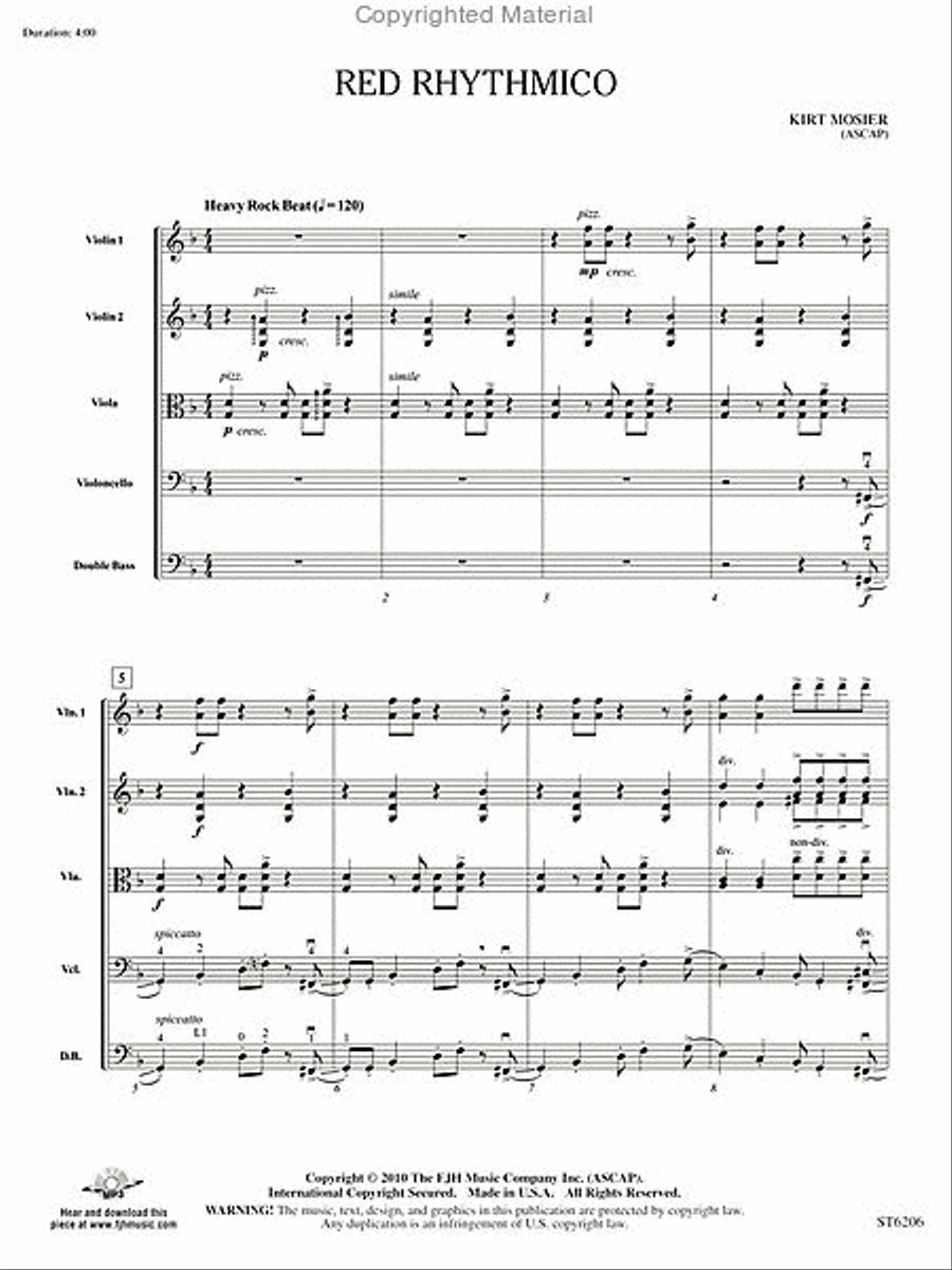 Red Rhythmico Red Rhythmico String Orchestra scores gallery preview page 2