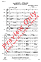 Soon I Will Be Done String Orchestra scores gallery preview page 3