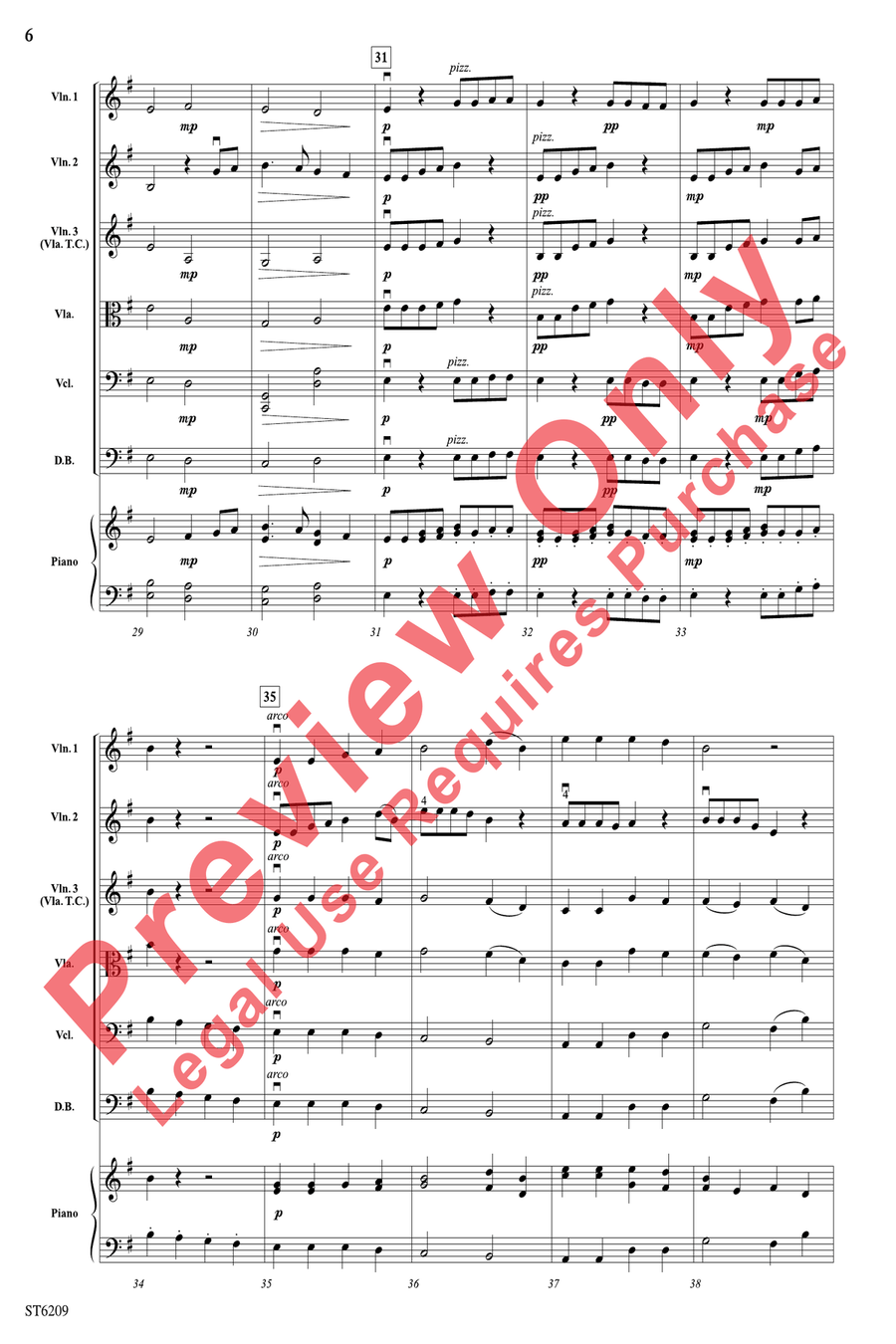 Soon I Will Be Done Soon I Will Be Done String Orchestra scores gallery preview page 6