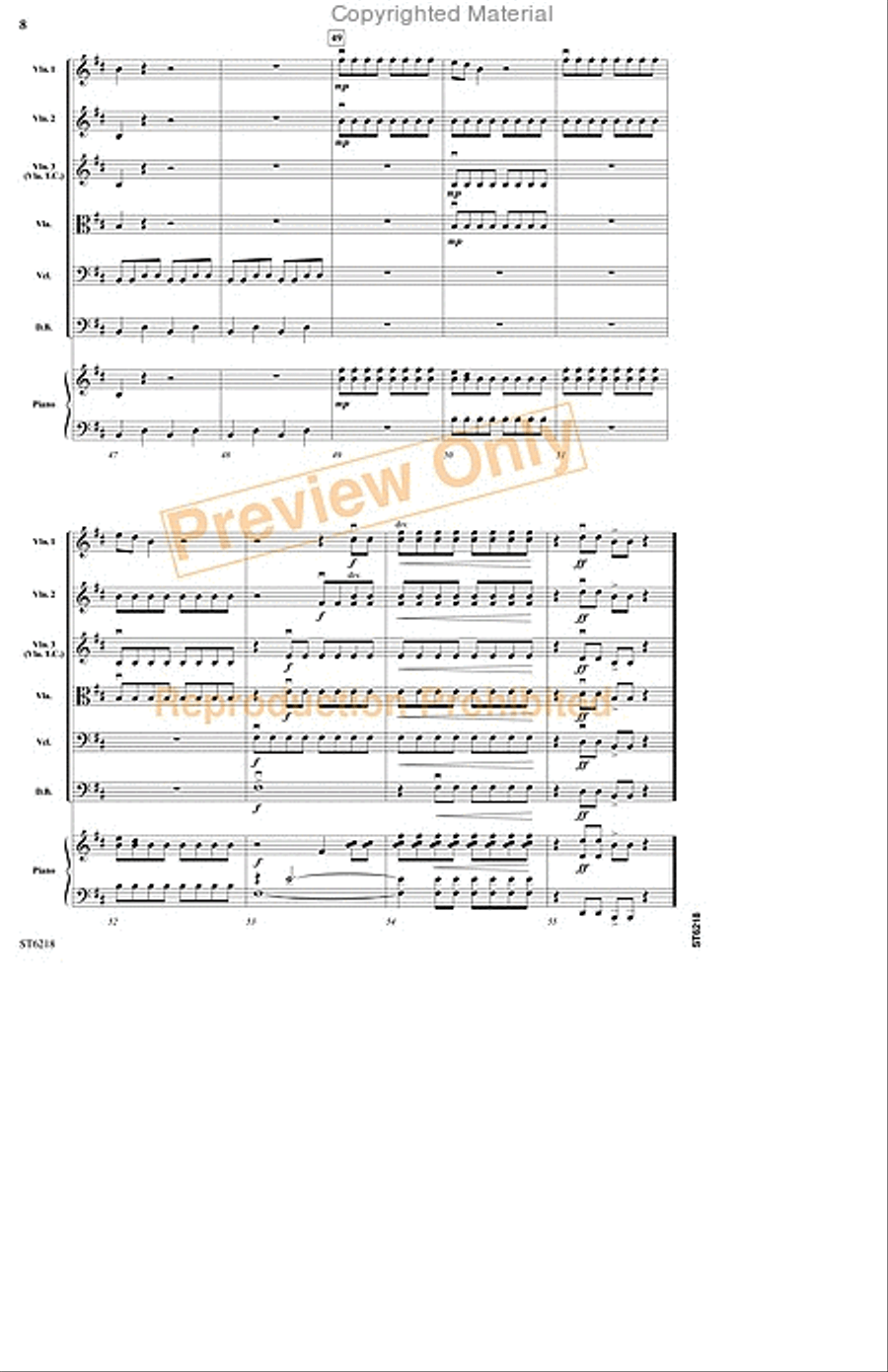 Double Trouble Double Trouble String Orchestra scores gallery preview page 7