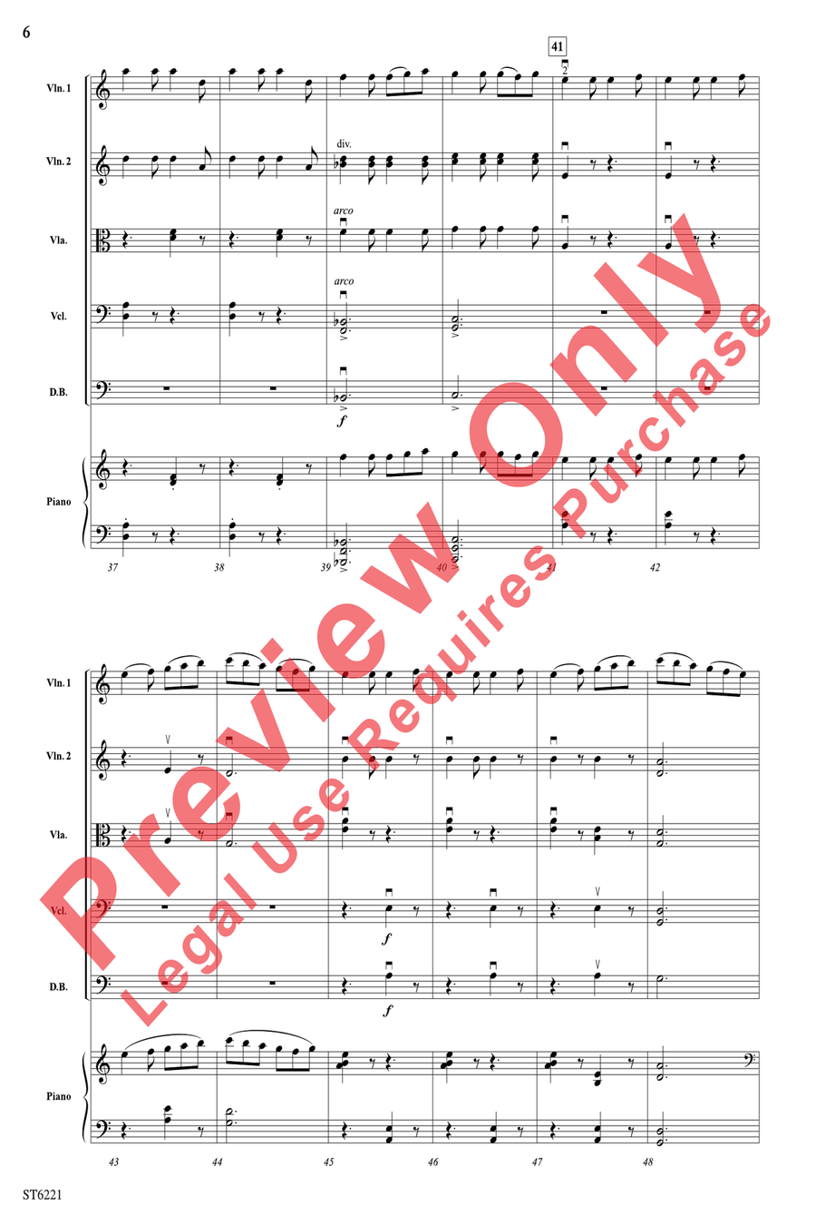 Iditarod Iditarod String Orchestra scores gallery preview page 6