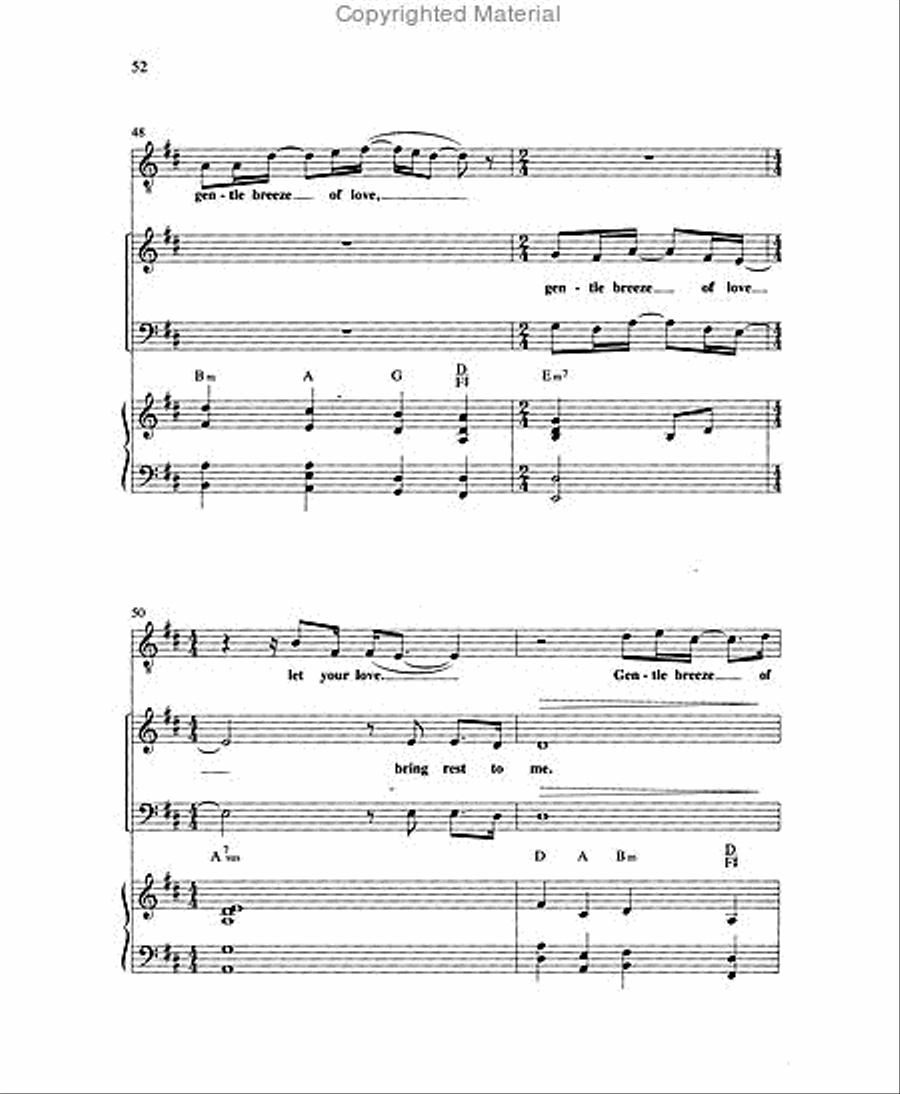 Where Praise Begins (Book) 4-Part scores gallery preview page 4