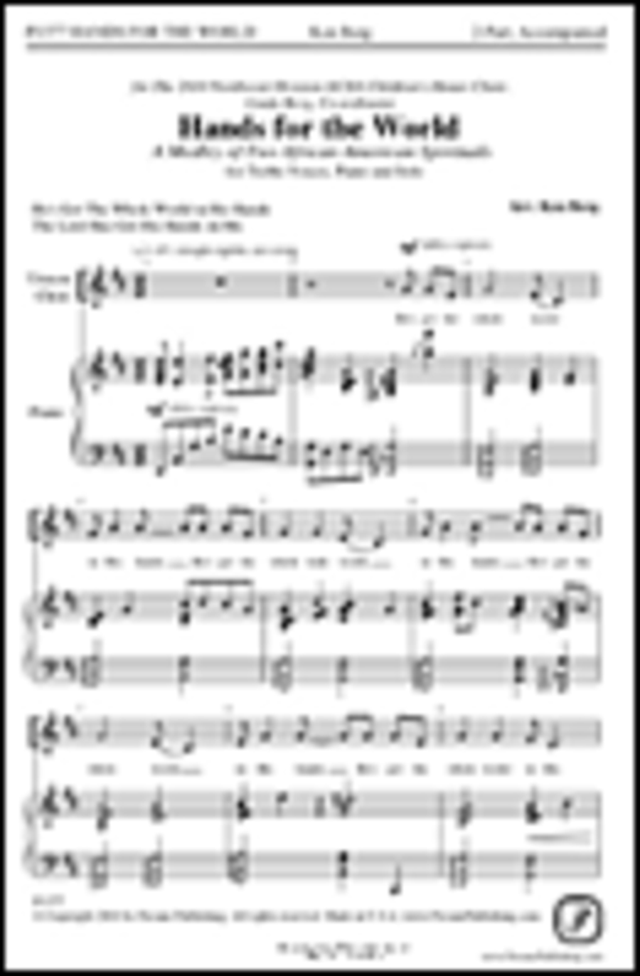 Hands for the World Hands for the World 2-Part scores gallery preview page 1