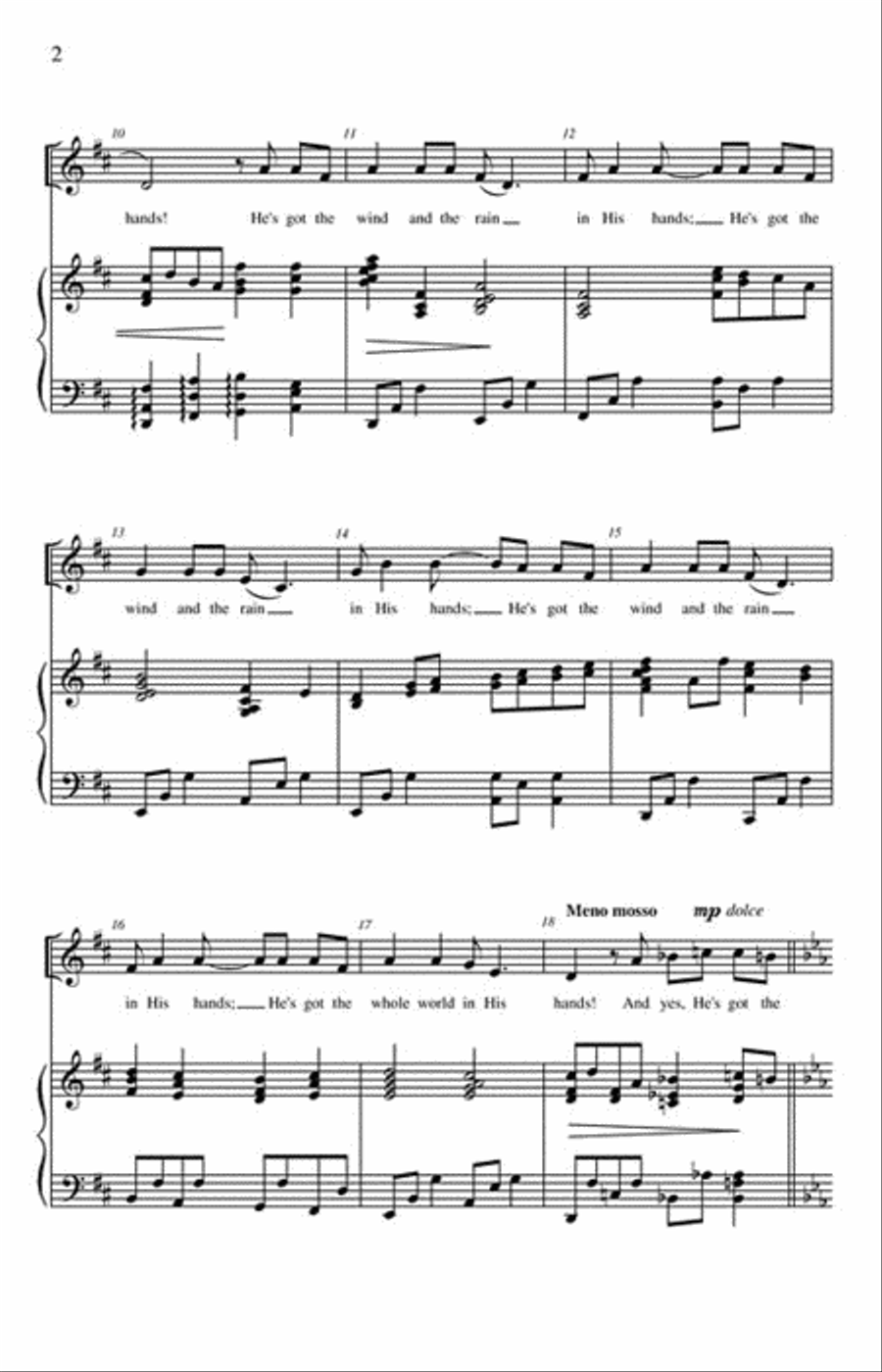 Hands for the World Hands for the World 2-Part scores gallery preview page 3
