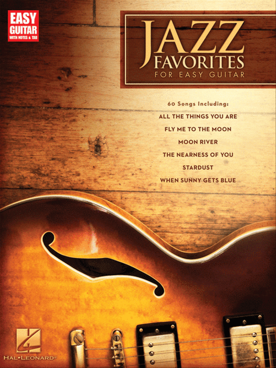 Jazz Favorites for Easy Guitar Electric Guitar scores gallery preview page 1
