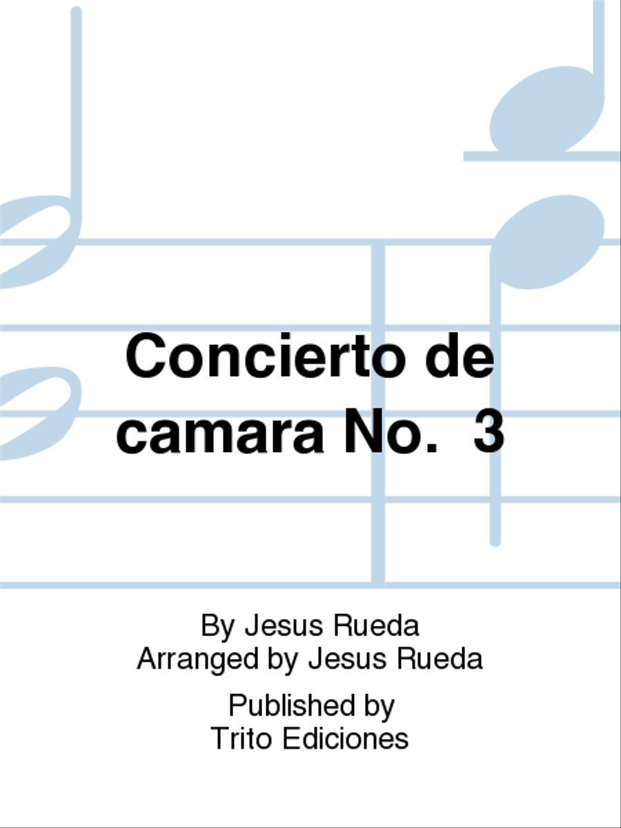 Concierto de camara No. 3 Saxophone scores gallery preview page 1