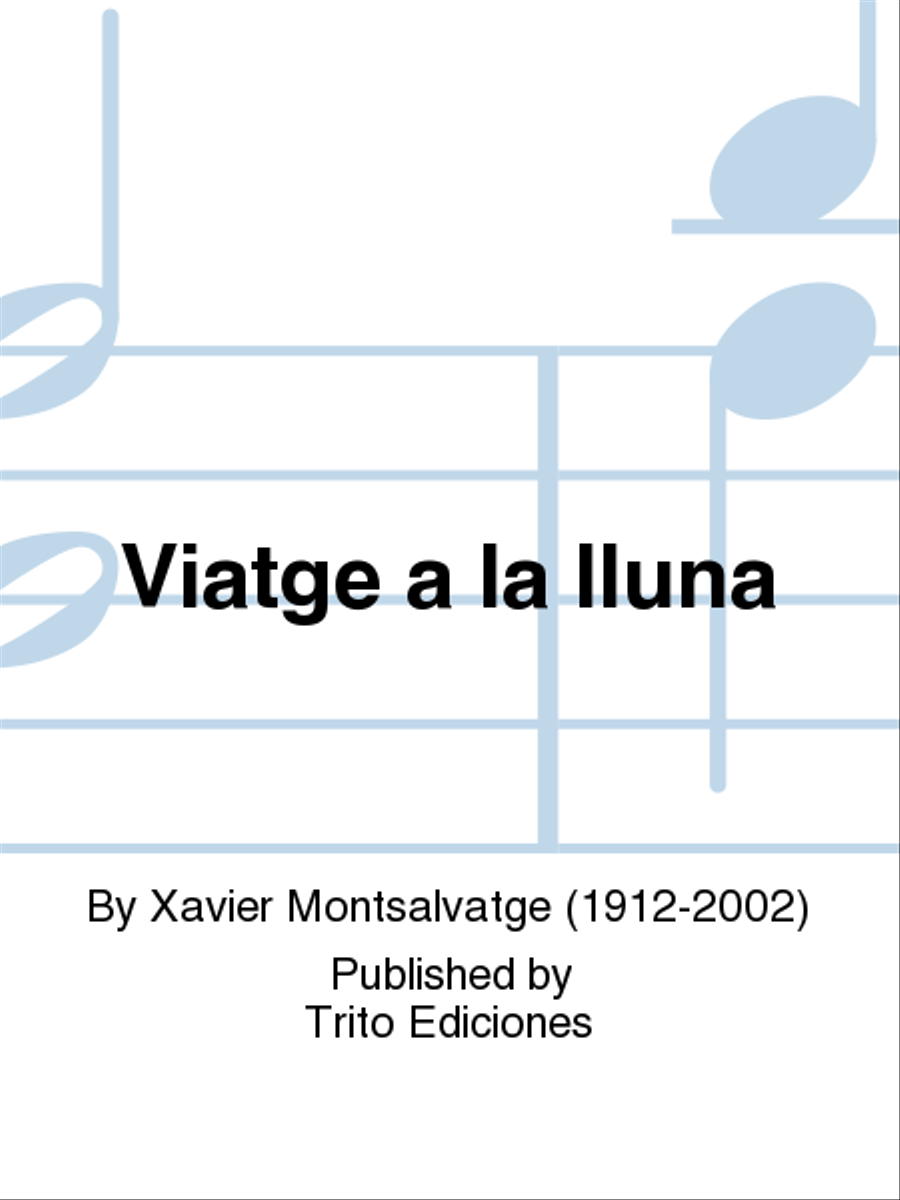 Viatge a la lluna Orchestra scores gallery preview page 1