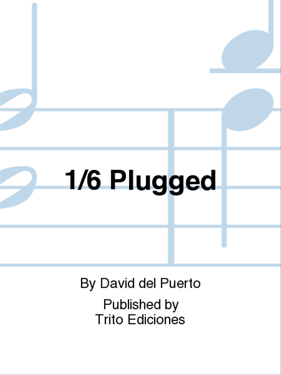 1/6 Plugged Clarinet scores gallery preview page 1
