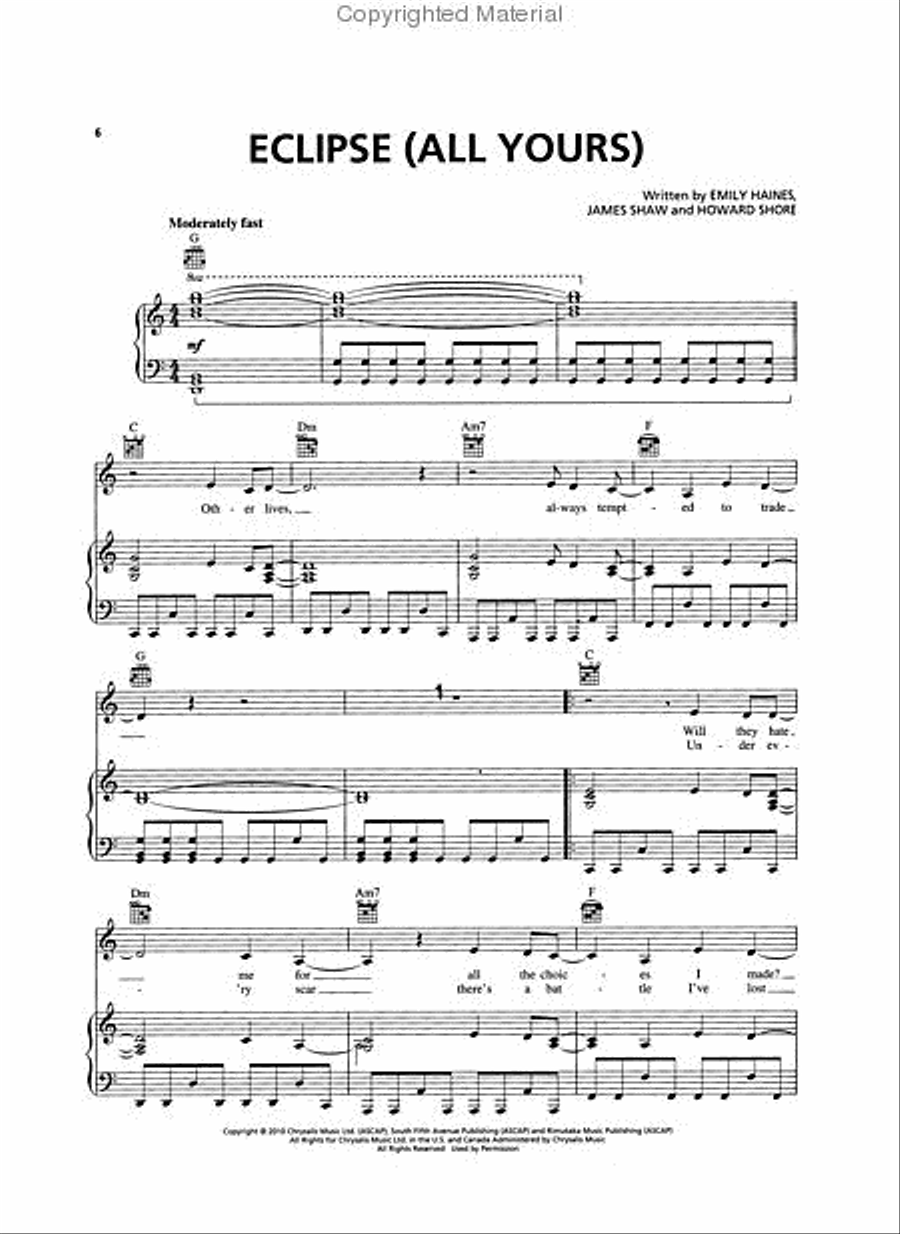 The Twilight Saga - Eclipse scores gallery preview page 2