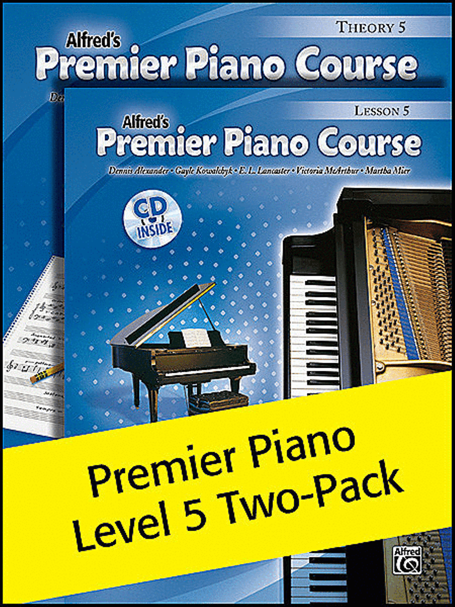 Premier Piano Course, Lesson & Theory 5 (Value Pack) Piano Method scores gallery preview page 1