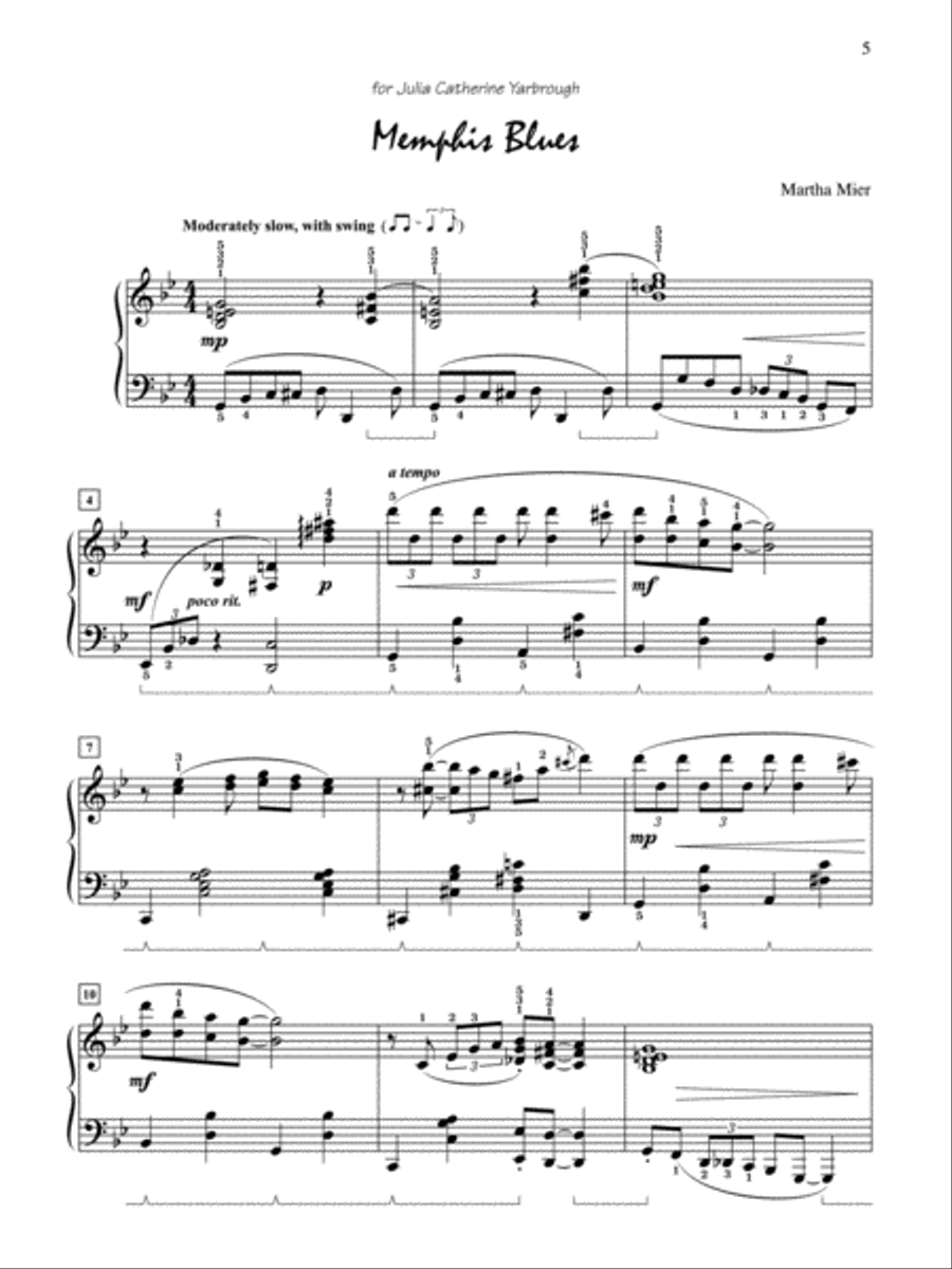 Jazz, Rags & Blues, Book 5 scores gallery preview page 2