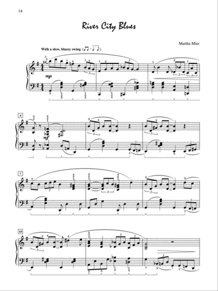 Jazz, Rags & Blues, Book 5 scores gallery preview page 4