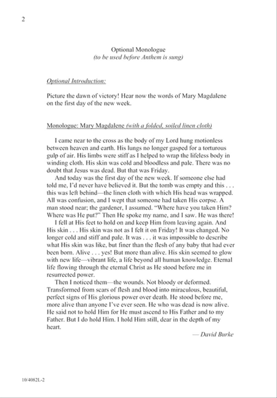 Glorious, Risen Christ! Glorious, Risen Christ! 3-Part scores gallery preview page 3