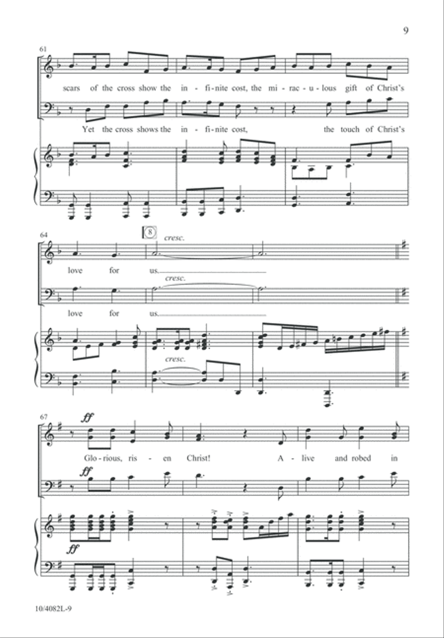 Glorious, Risen Christ! Glorious, Risen Christ! 3-Part scores gallery preview page 10