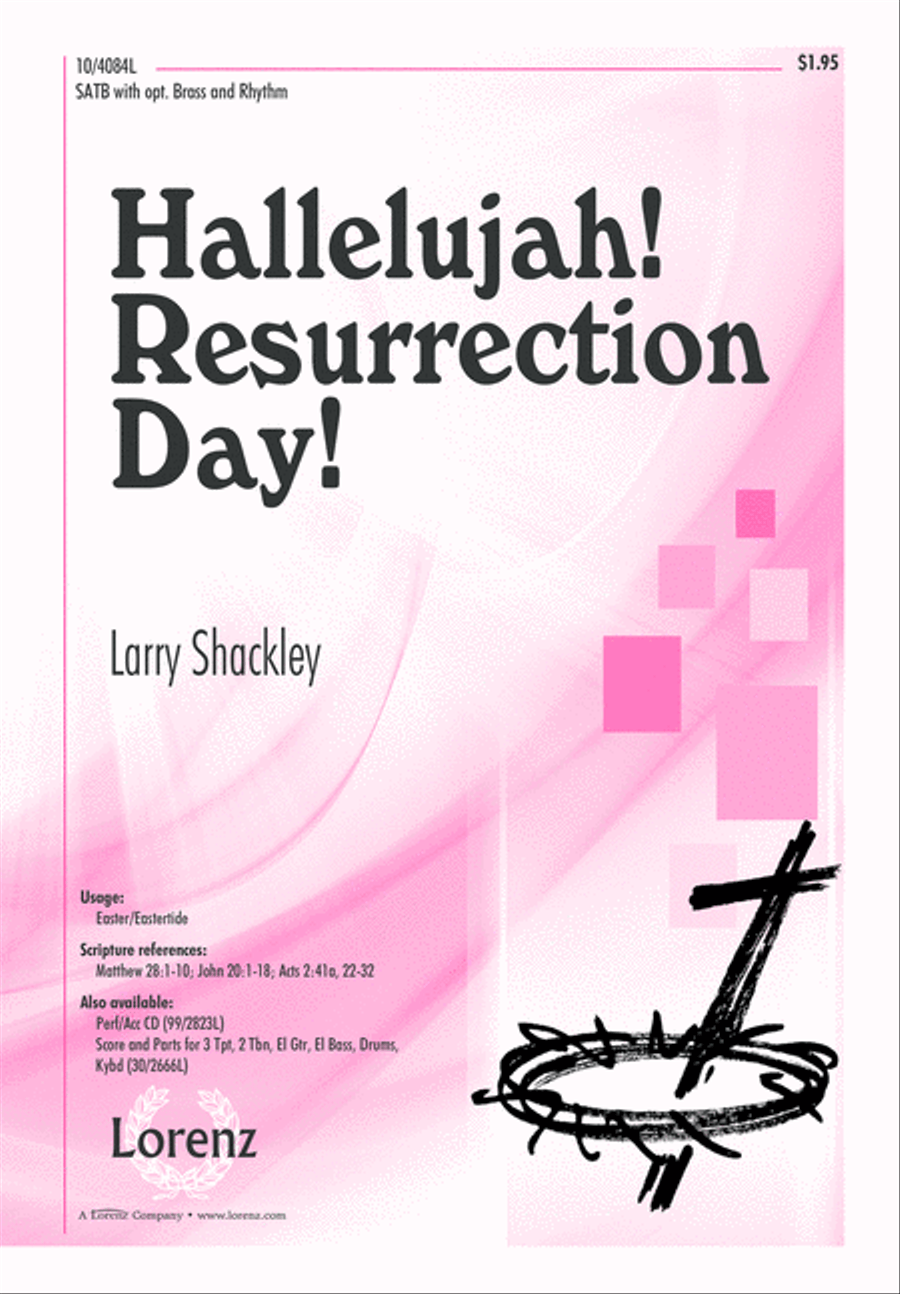 Hallelujah! Resurrection Day! 4-Part scores gallery preview page 2