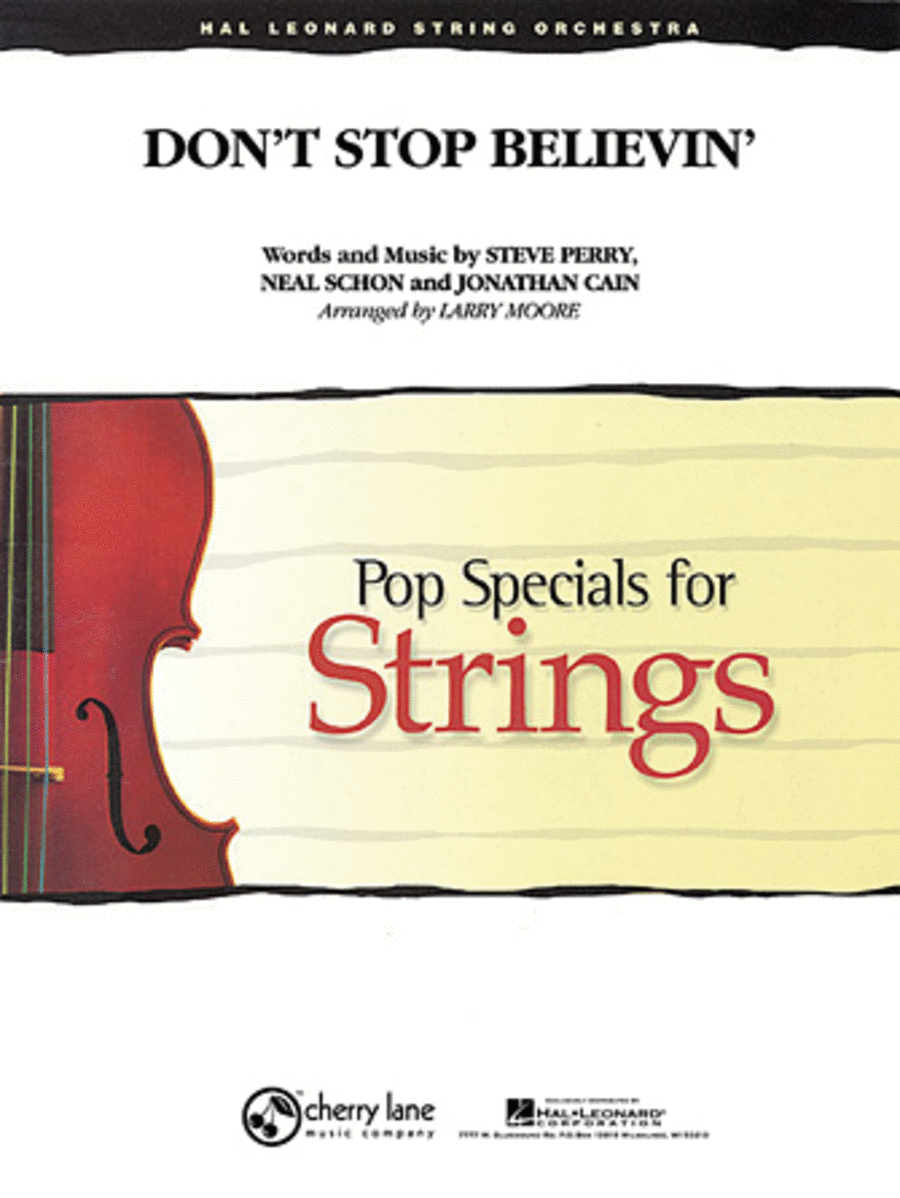 Don't Stop Believin' Don't Stop Believin' String Orchestra scores gallery preview page 1