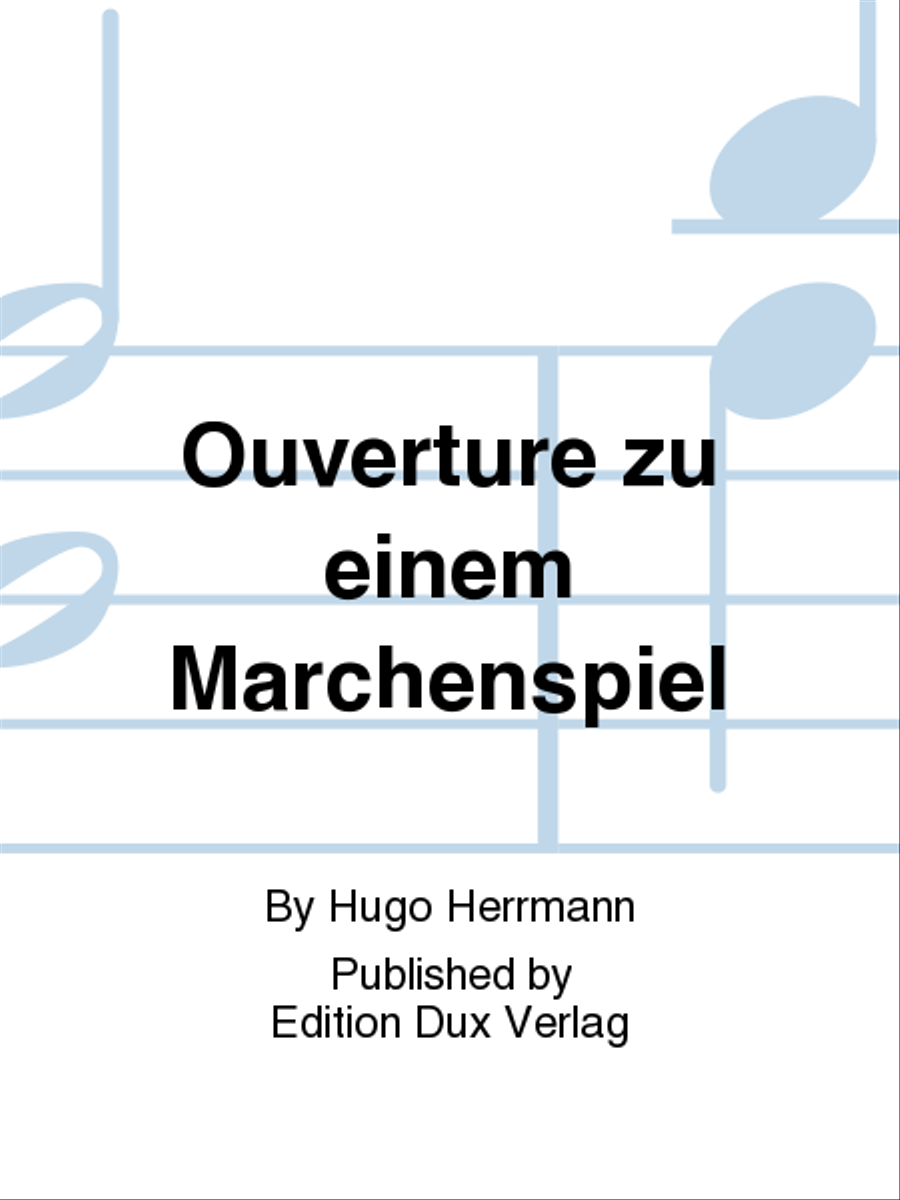 Ouverture zu einem Marchenspiel Accordion Orchestra scores gallery preview page 1