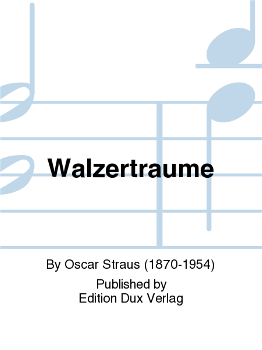 Walzertraume Accordion Orchestra scores gallery preview page 1