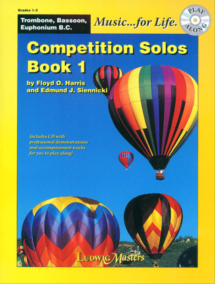 Competition Solos, Book 3 (mallet percussion) Percussion scores gallery preview page 1