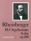 18. Organ Sonata A major op. 188