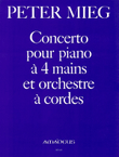 Concerto pour piano à quatre mains D flat major