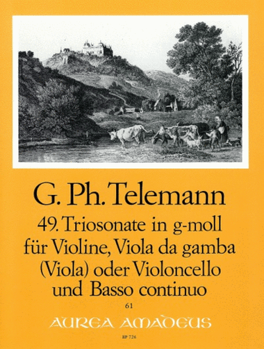 49th Trio sonata G minor TWV 42:g1