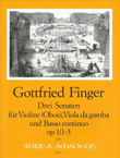3 Sonatas op. 1/1-3